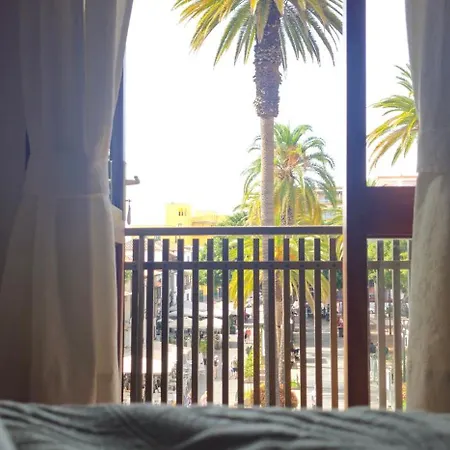 Frente A La Plaza Del Charco - Mar Y Vida Desde Tus 2 Balcones Apartment *