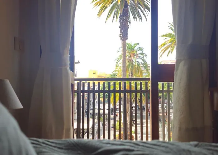 Frente A La Plaza Del Charco - Mar Y Vida Desde Tus 2 Balcones Apartamento *