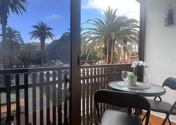 アパート Frente A La Plaza Del Charco - Mar Y Vida Desde Tus 2 Balcones *