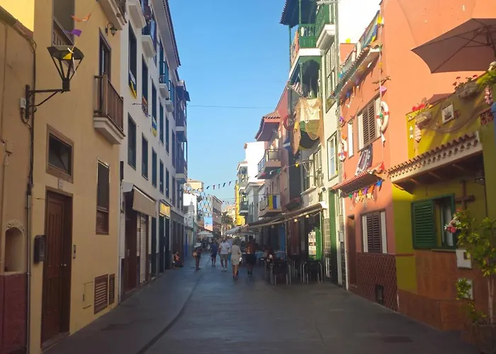 Frente A La Plaza Del Charco - Mar Y Vida Desde Tus 2 Balcones شقة