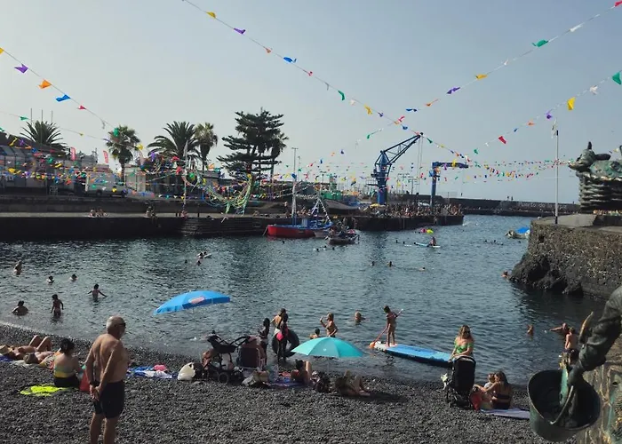 Frente A La Plaza Del Charco - Mar Y Vida Desde Tus 2 Balcones شقة